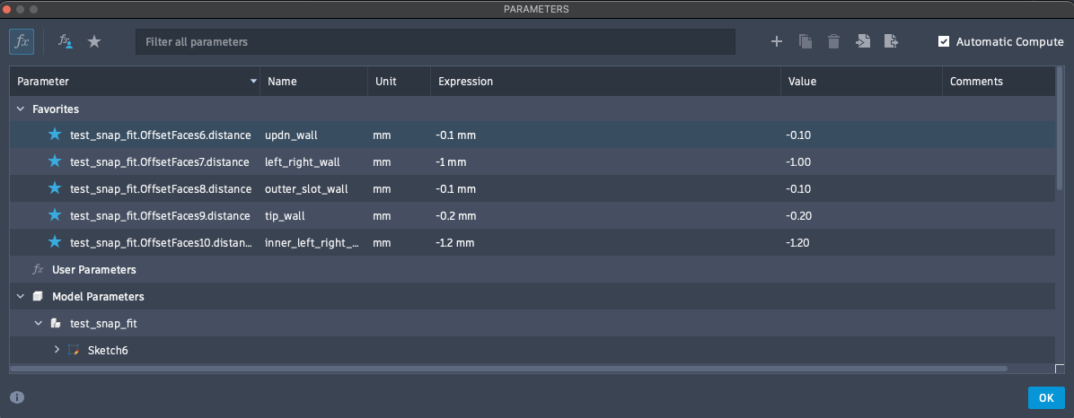 Snap-fit pin with clearance