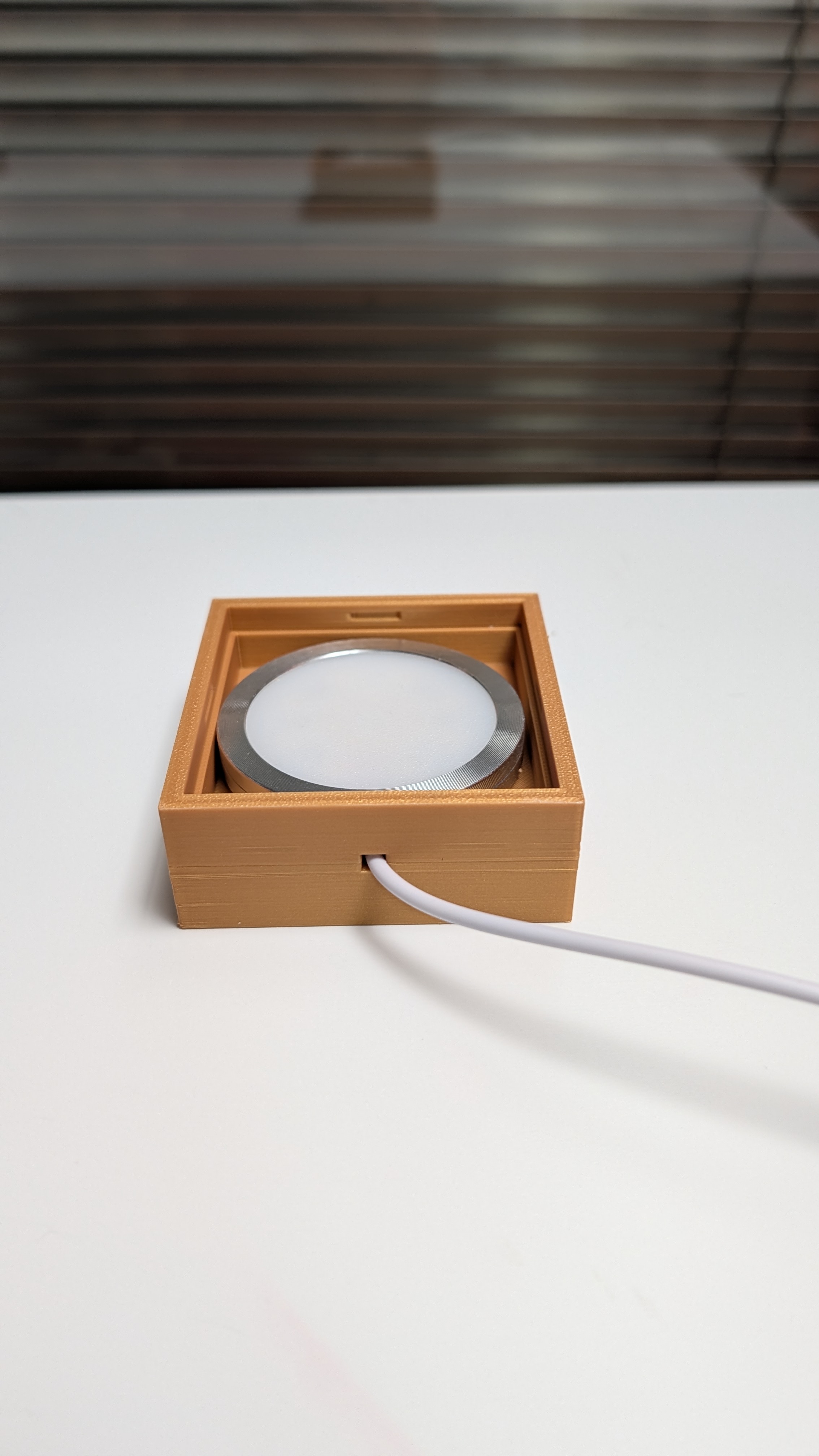 Base connected to connector