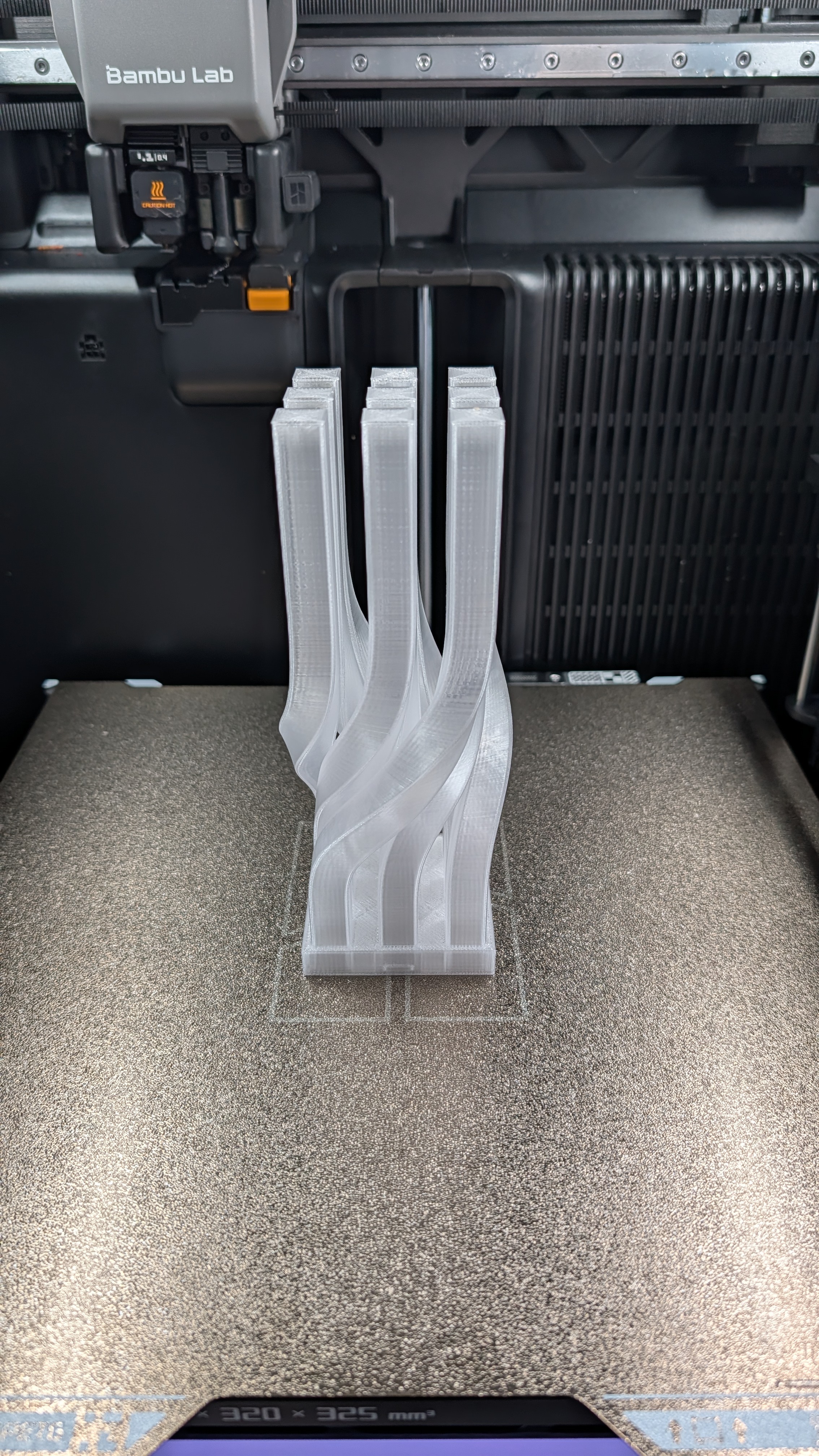 Translucent top part from front view 2