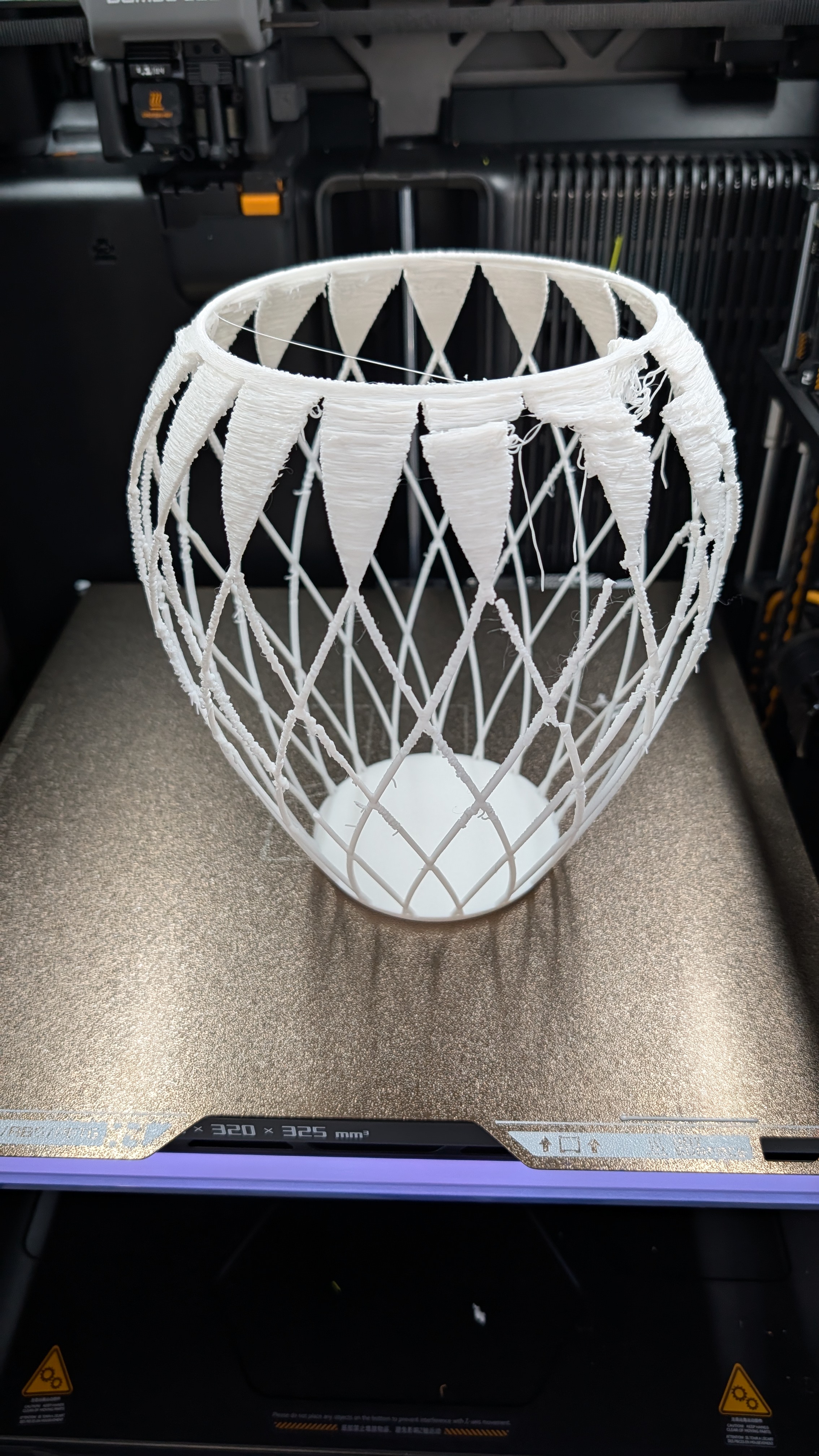 First version print failure